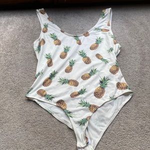 Pineapple body suit